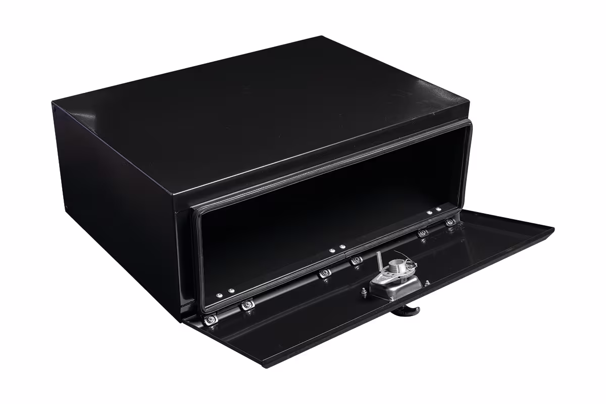 Black toolbox seal kit and trailer parts from King Trailers