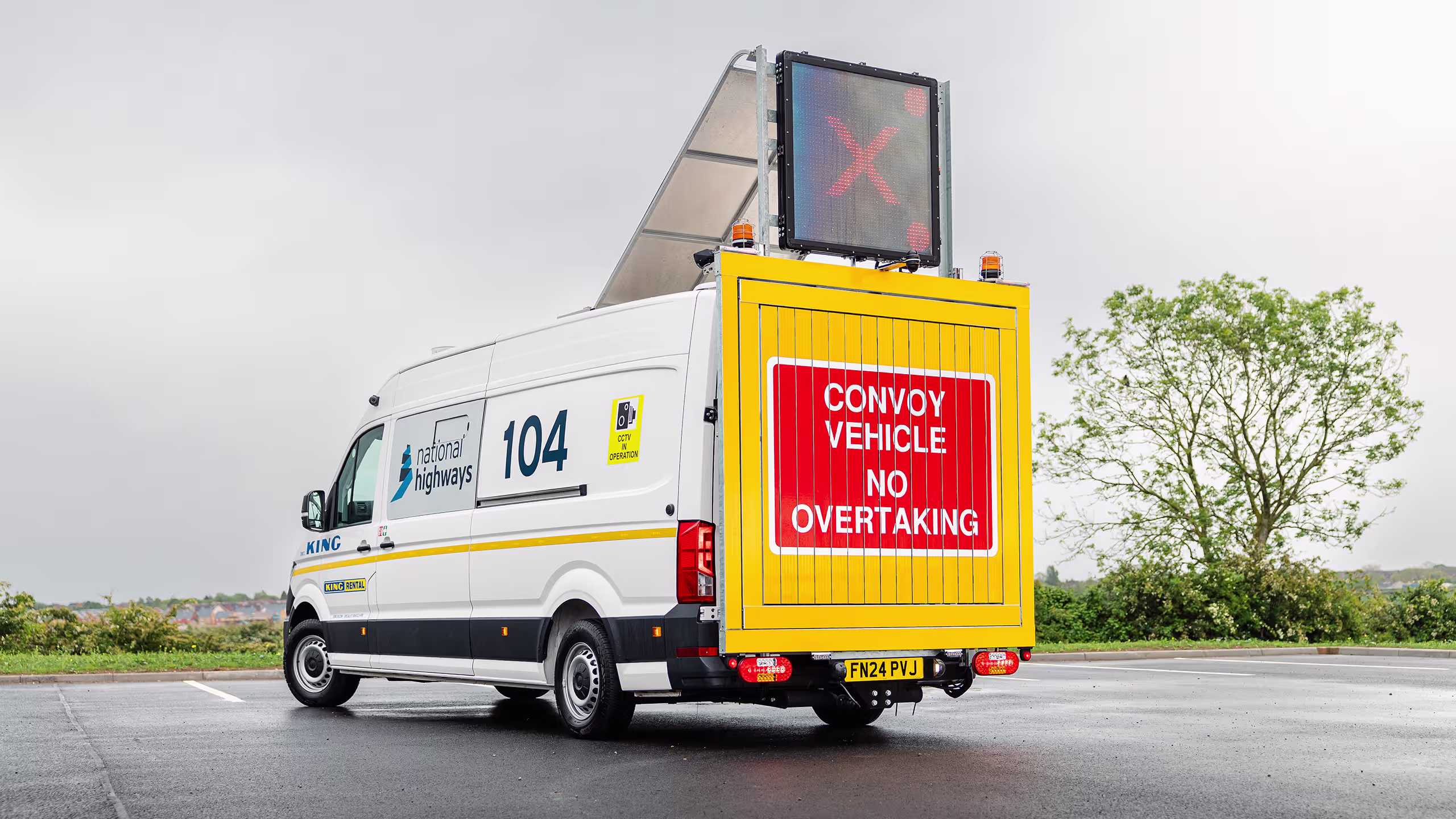 King EMCC vehicle.