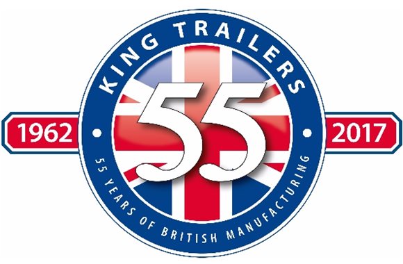 King Trailers - 55 Years Logo